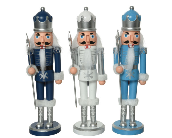 Dekofigur NUTCRACKER in mehrfarbig aus Kunststoff