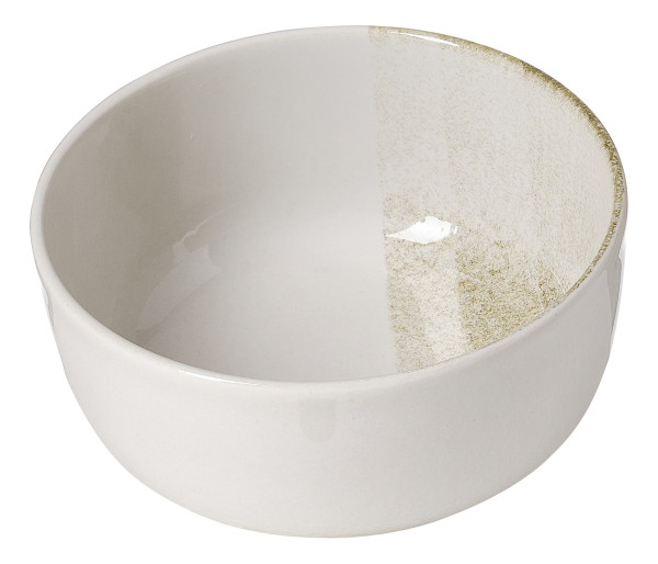Müslischale TRIO in creme aus Steinzeug
