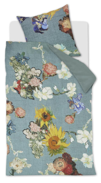 Bettwäsche PARTOUT DES FLEURS aus Baumwolle