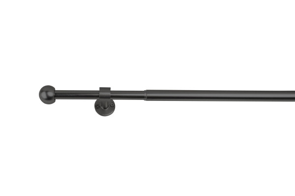 Teleskopgarnitur 16/19mm in schwarz aus Metall