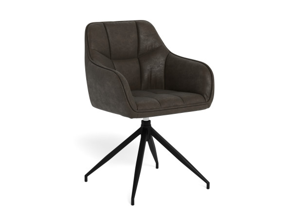 Armlehnstuhl BRENDA in grau