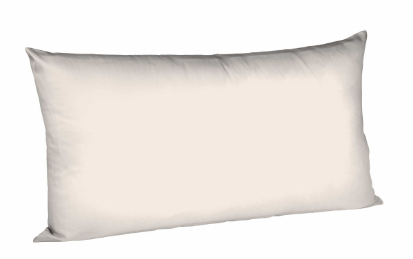 Kissenhülle COLOURS Satin in Porzelan aus Baumwolle