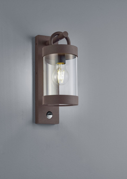 Wandleuchte SAMBESI in Rost aus Aluminium