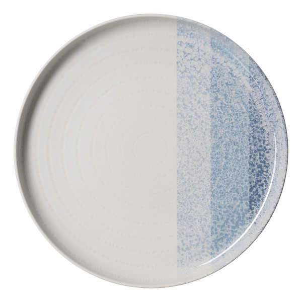 Dessertteller TRIO in blau aus Steinzeug