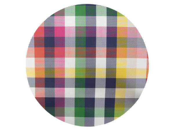 Tischset ROUND in mehrfarbig aus Polyester