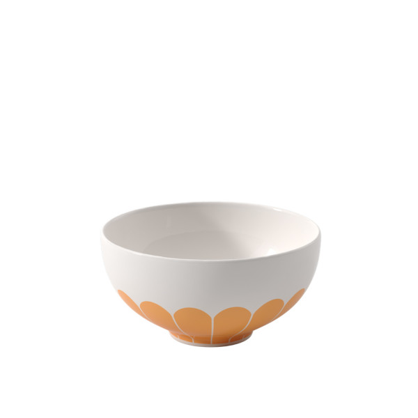 Schüssel Fleur couleur in bunt aus Bone China