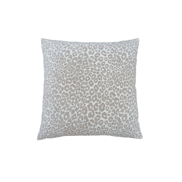 Kissenhülle NAIMO in kitt aus Polyester