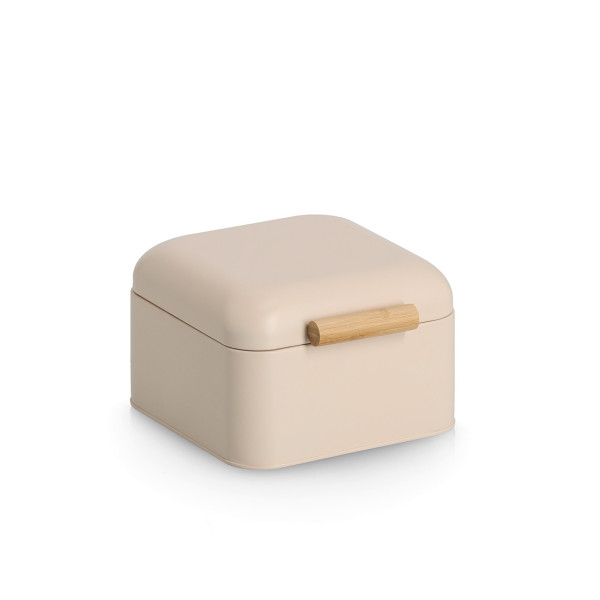 Brotkasten TIMUR in beige aus Materialmix