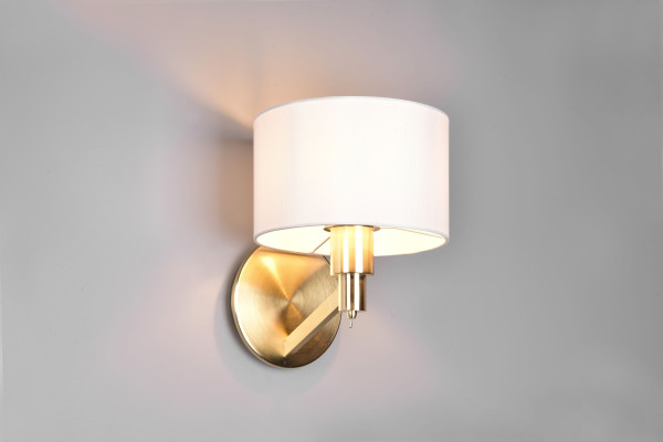 Wandleuchte CASSIO in messingfarben aus Messing