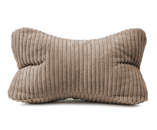 Lesekissen ANAFI in taupe aus Polyester