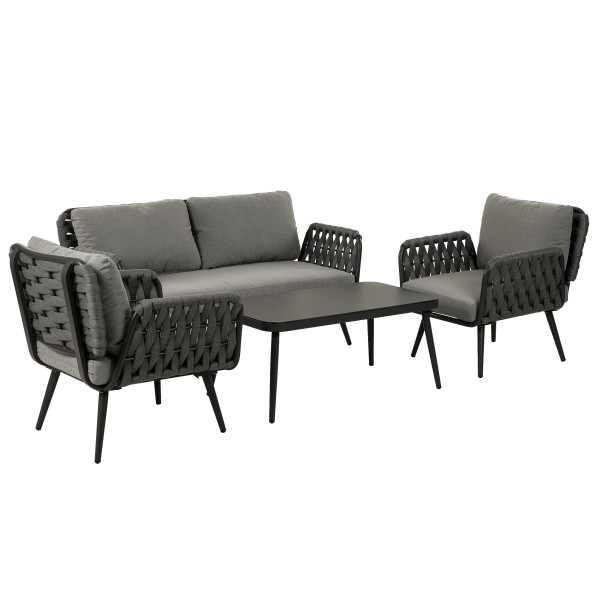Lounge-Set greemotion MADEIRA in grau