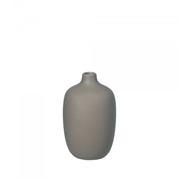Vase CEOLA in braun aus Stein