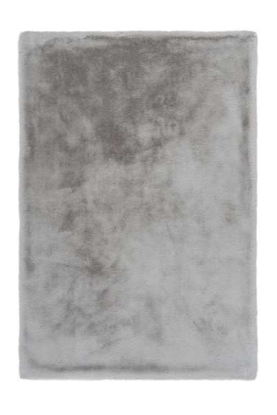 Teppich HEAVEN silber in silberfarben aus Polyester