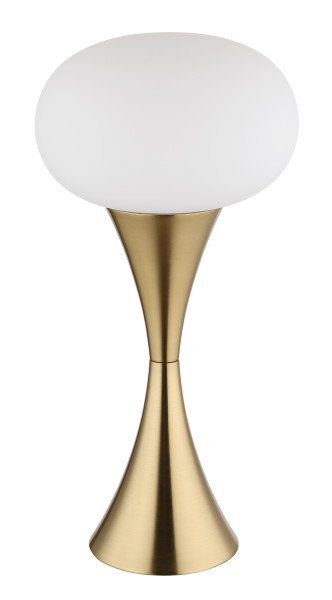 Tischleuchte LULA in messingfarben aus Metall