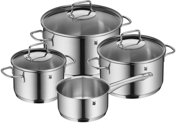 Topf-Set WMF ASTORIA in silber aus Metall