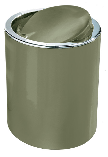 Kosmetikeimer CLAP in grün aus Acryl