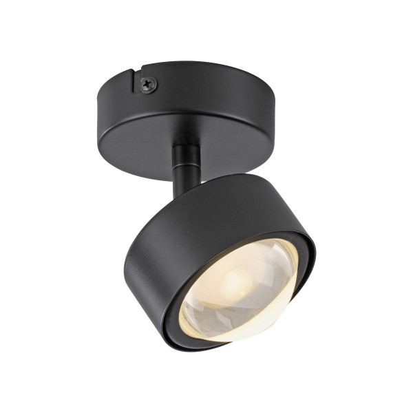 Deckenleuchte SCHÖNER WOHNEN KULU in schwarz aus Metall