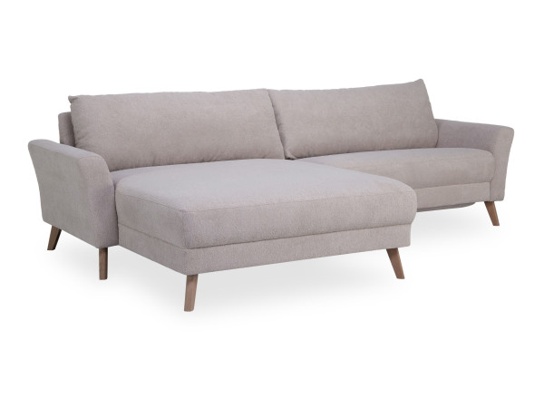 Polsterecke KALIA in taupe aus Stoff