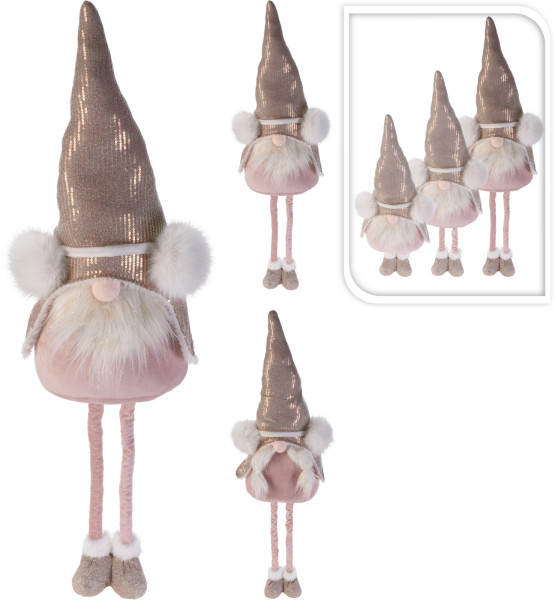 Dekofigur WICHTEL in mehrfarbig aus Polyester