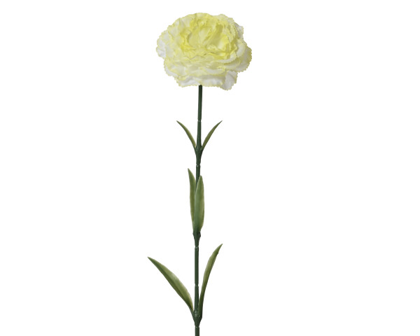 Kunstblume CARNATION in weiß aus Polyester