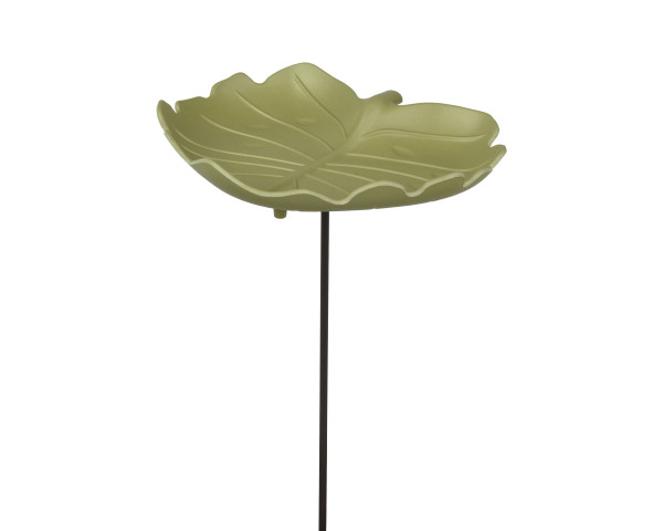 Vogeltränke AVE in grün aus Bambus