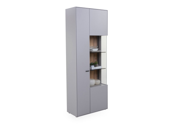 Schrank Witlake SEVERO in grau aus Lack