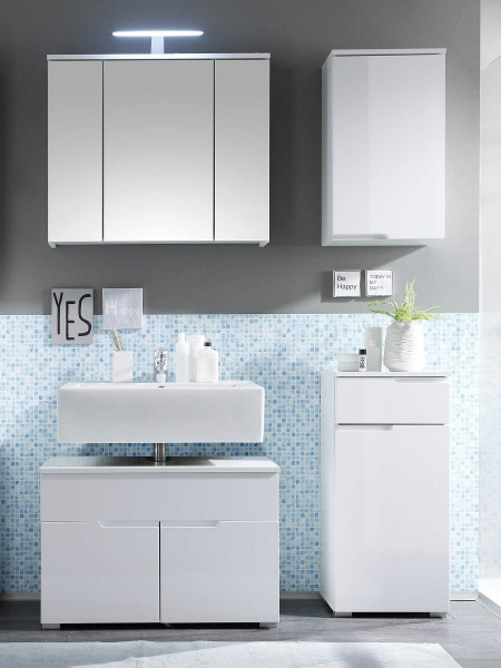 Badezimmer SUNSHINE in weiß aus Lack