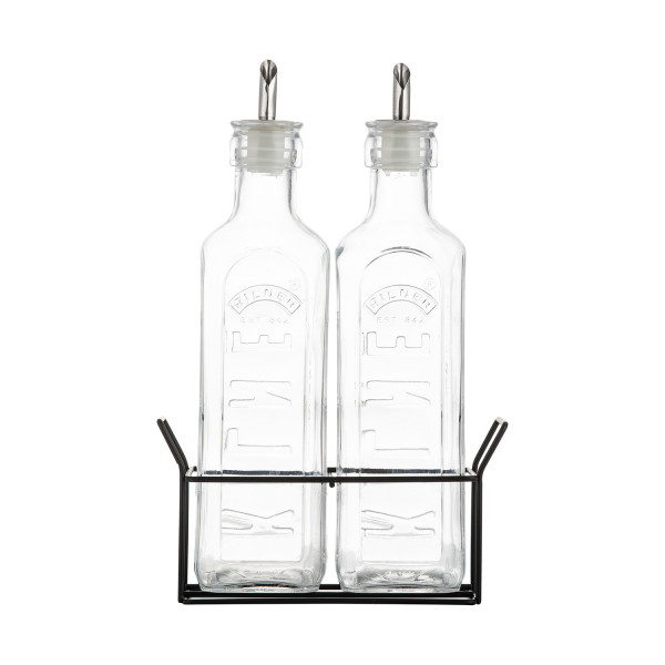 ÖL-/Essigflaschen-Set KILNER in transparent aus Glas