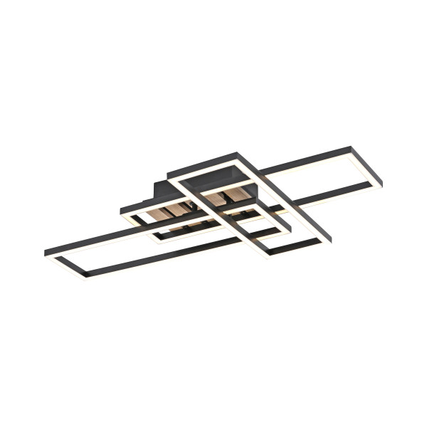 Deckenleuchte AKKUSTIKA LED in mehrfarbig aus Aluminium