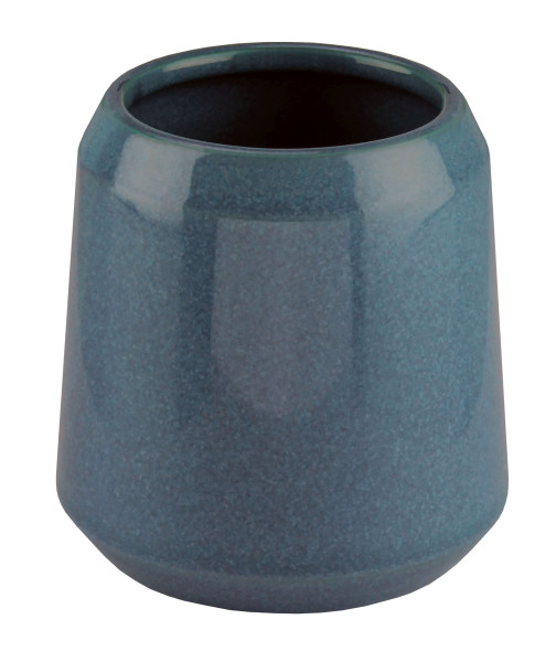 Zahnputzbecher MYSTIC in blau aus Steinzeug