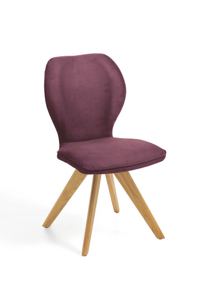 Polsterstuhl COLORADO in  Nirvana rot