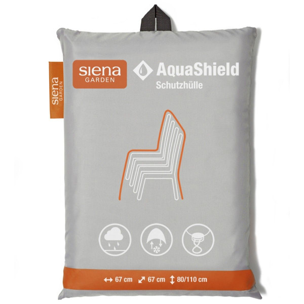 Schutzhülle SIENA GARDEN AquaShield in grau aus Polyester