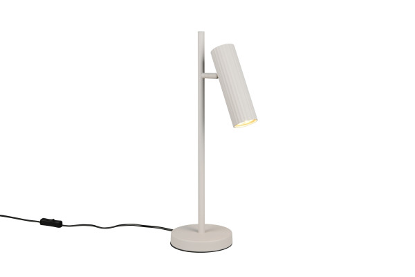 Tischleuchte SOKA grau in grau aus Metall