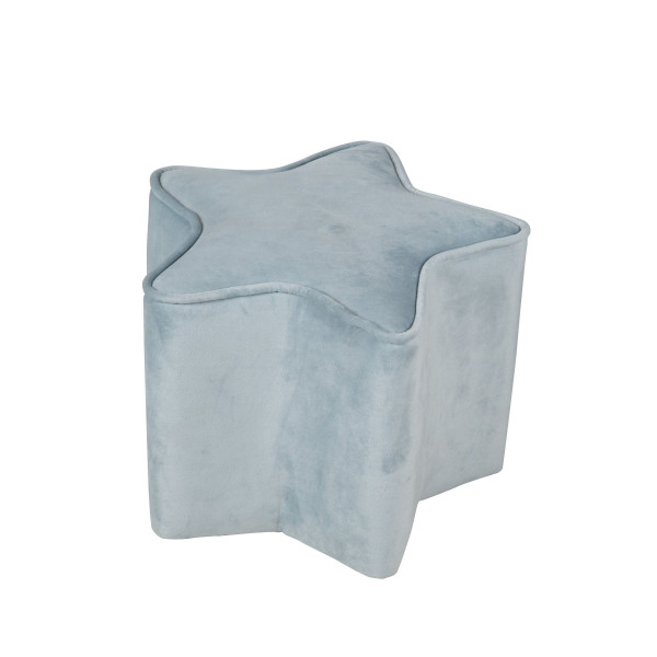 Kinderhocker roba in blau aus Polyester