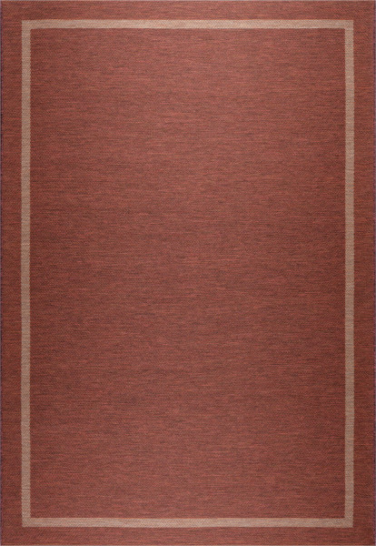 Teppich NEWPORT in rot aus Polypropylen