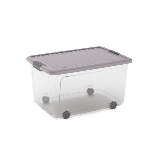 Box L 50 Liter in taupe aus Polypropylen