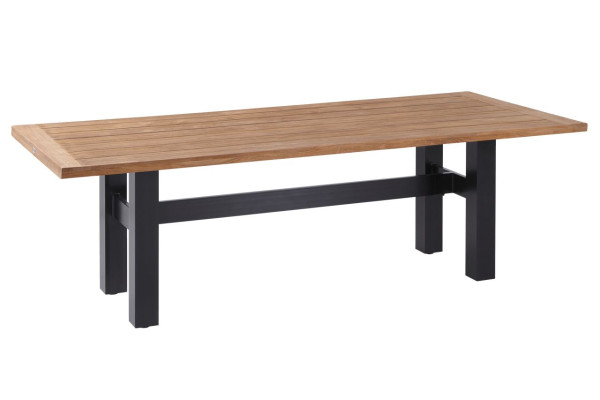 Gartentisch HERON in schwarz aus Holz