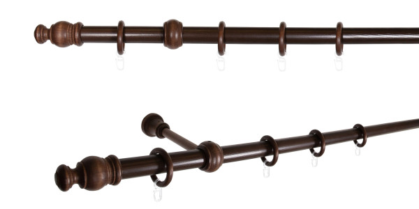 Komplettgarnitur MINI nussbaum in Nussbaum aus Holz