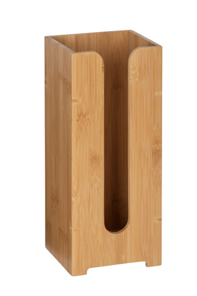 WC-Rollenhalter BAMBUSA in braun aus Bambus