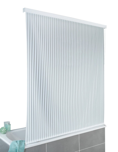 Duschrollo WHITE in weiß aus Aluminium