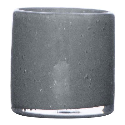 Teelichthalter in blau aus Glas