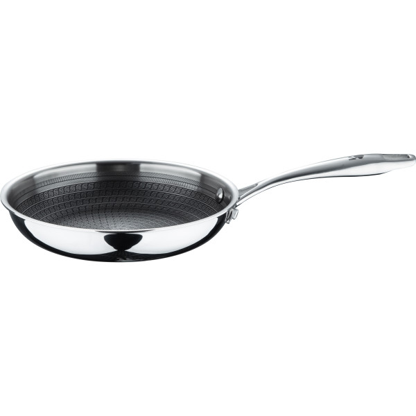 Pfanne HI-TECH in silberfarben aus Edelstahl