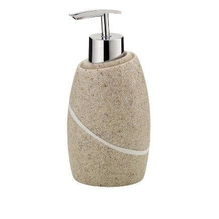 Seifenspender Talus in beige aus Polypropylen