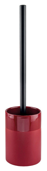 WC-Bürsten-Halter DEEP in granat aus Steinzeug
