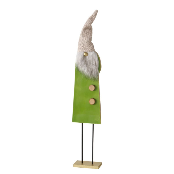 Weihnachtsmann VIRIDIS in grün aus Materialmix