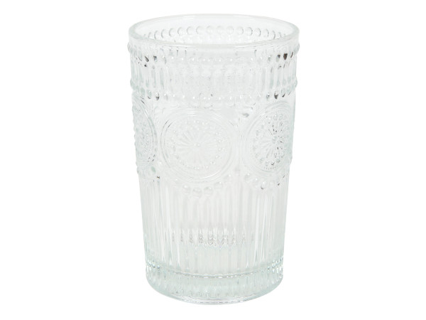 Trinkglas SUN in transparent aus Glas