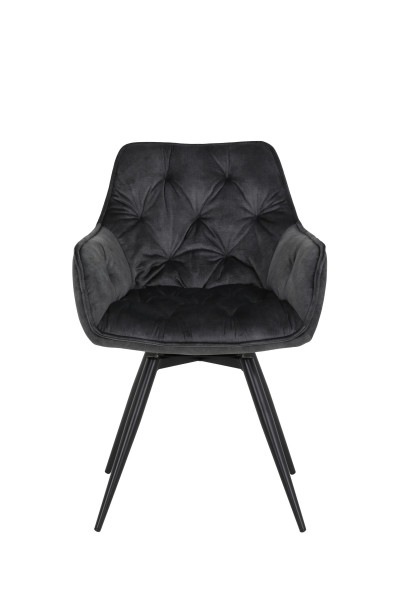 Sessel FLORENTINA S 2er Set in  VT Anthrazit
