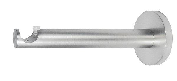 Wandträger Edelstahloptik in silberfarben aus Metall