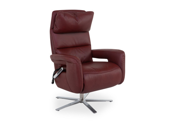 Relaxsessel vito VARIETY 3.0 in BORDO aus Leder