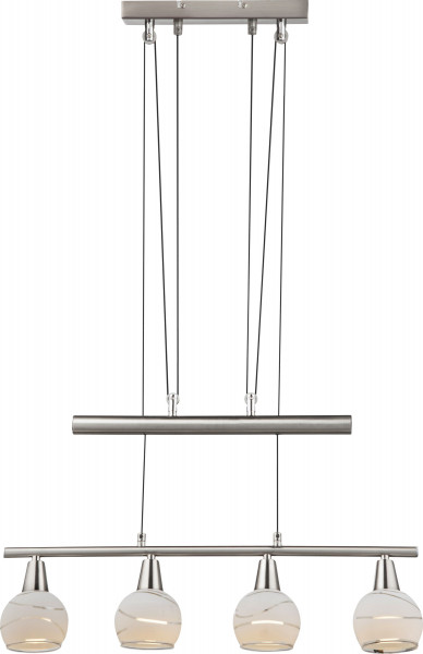 Hängeleuchte ELLIOTT in Nickel aus Nickel